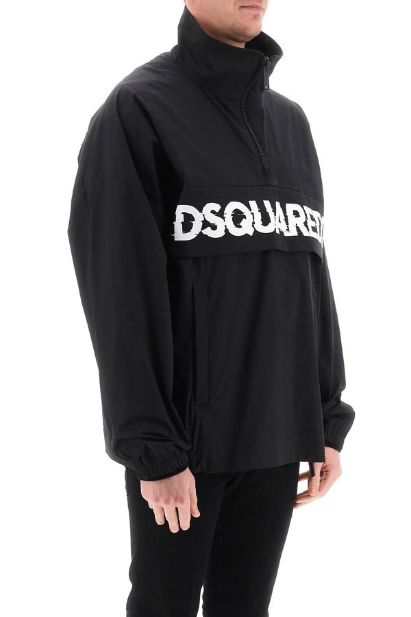 Dsquared2 Anorak With Logo Print - Men