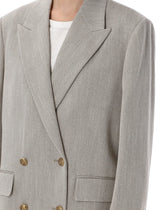 Golden Goose Double Breasted Herringbone Blazer - Women