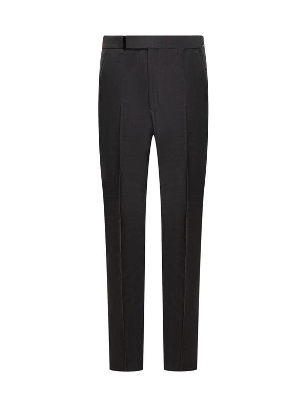 Tom Ford Wool And Silk Pants - Men