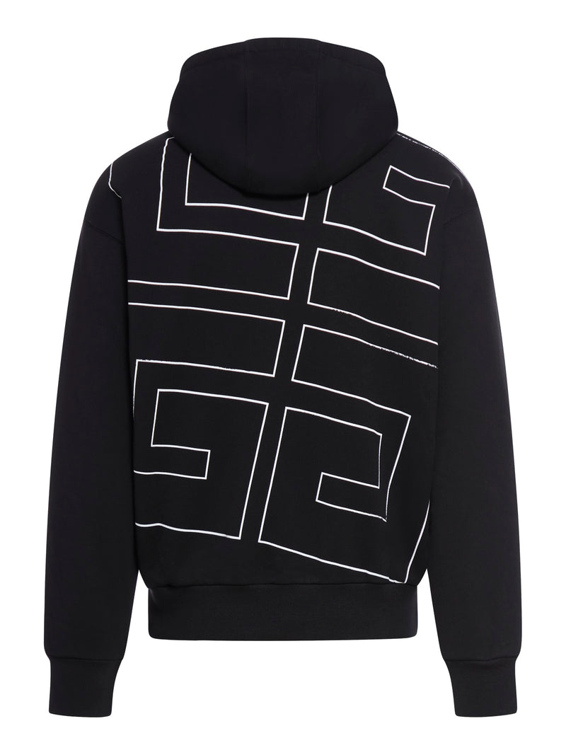 Givenchy Boxy Fit Hoodie With Pocket Base - Men