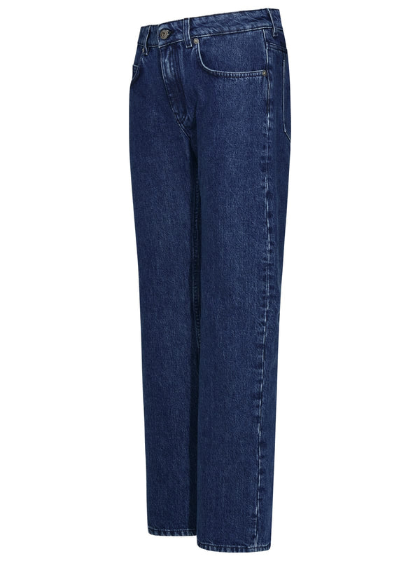 Off-White 90s Blue Cotton Jeans - Women
