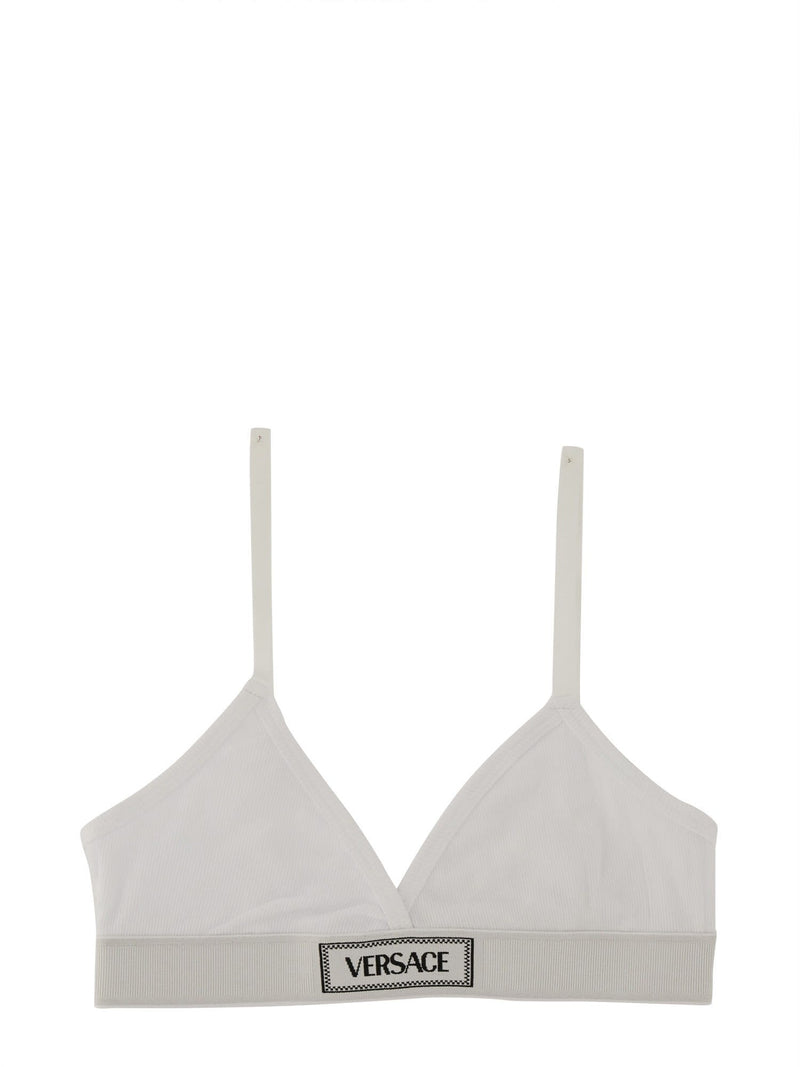 Versace Bralette With Logo - Women