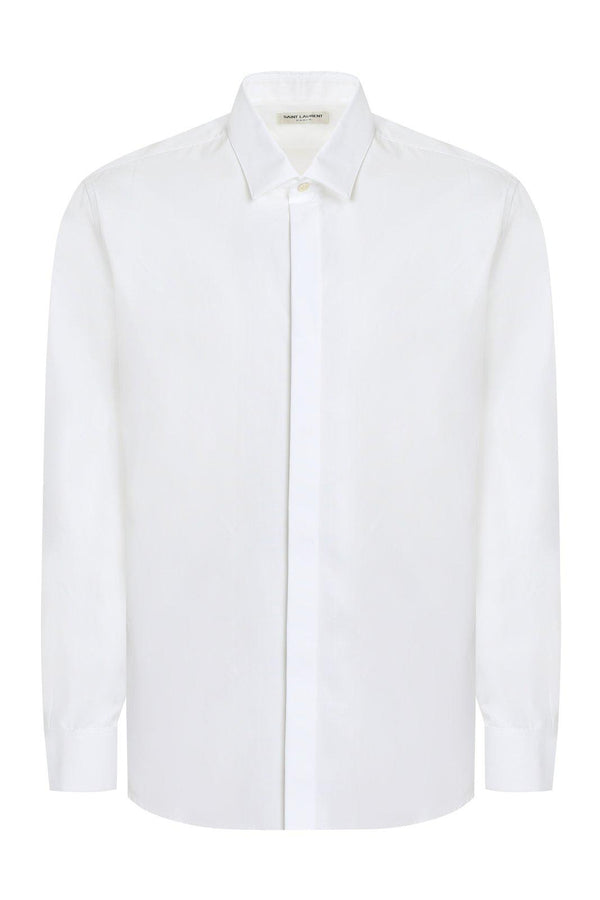 Saint Laurent Straight Hem Buttoned Shirt - Men