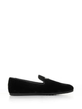 Prada Velvet Slip-on With Logo - Men