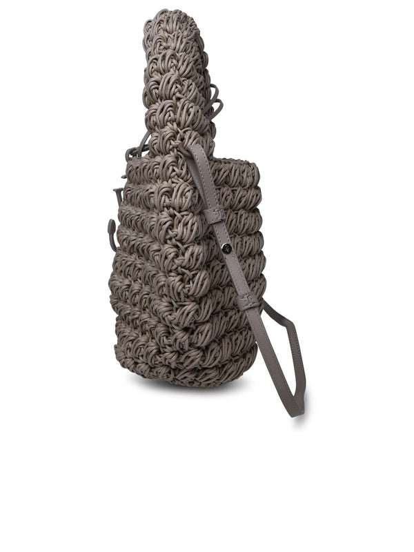 J.W. Anderson Dove Grey Woven Bag - Women