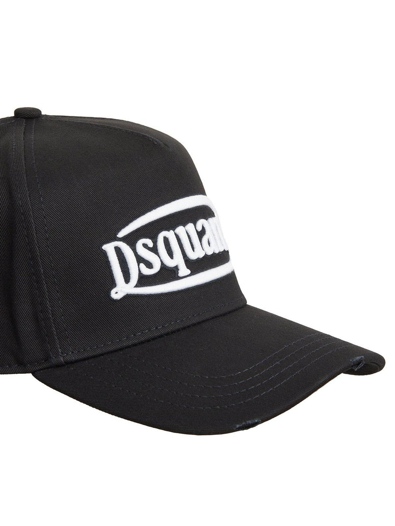 Dsquared2 Logo Embroidered Baseball Cap - Men