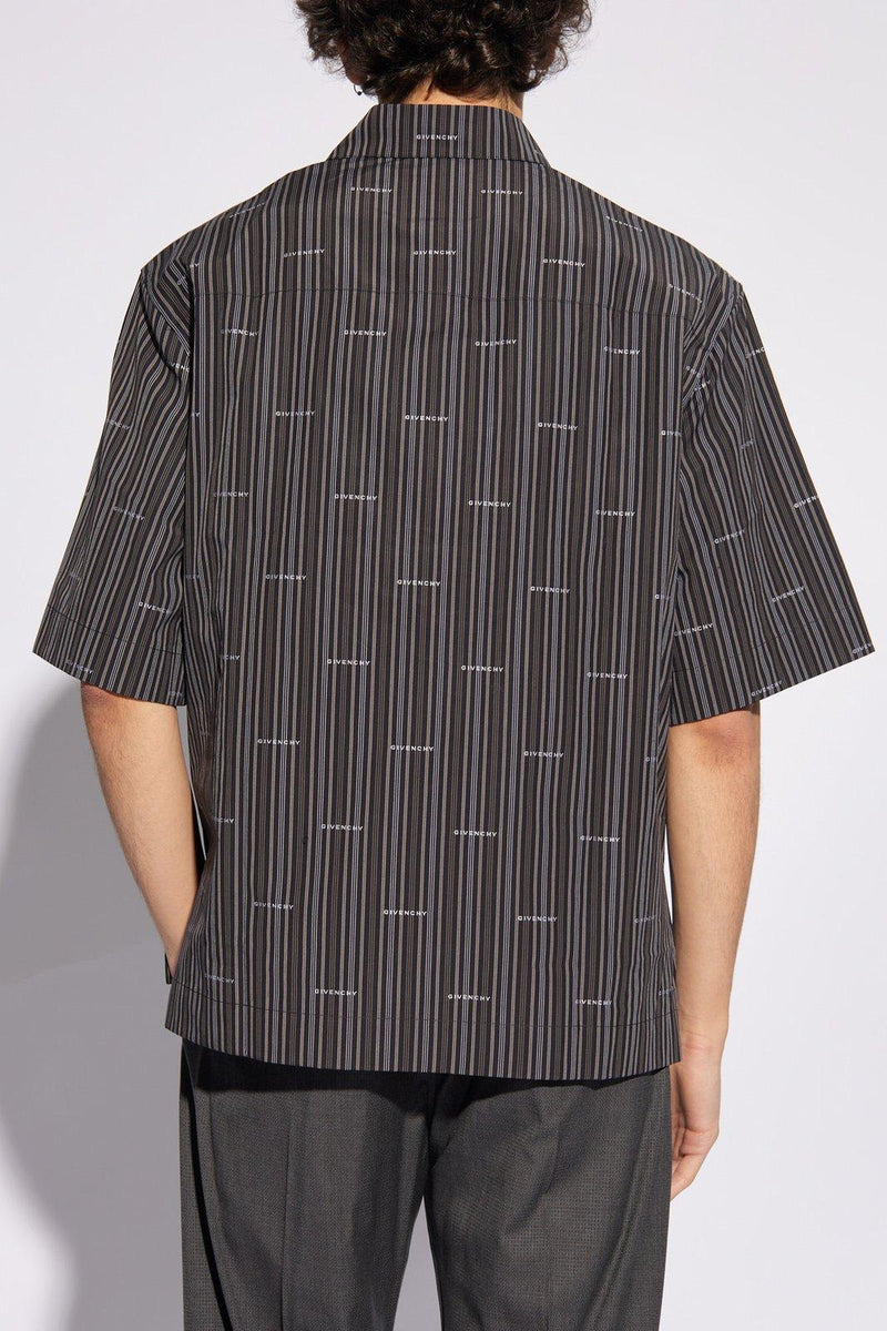 Givenchy Striped Short-sleeved Shirt - Men