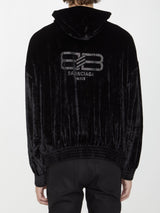 Balenciaga Bb Paris Strass Hoodie - Men