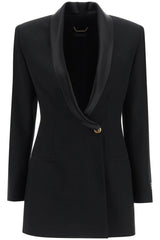 Versace Single-breasted Wool Blazer - Women