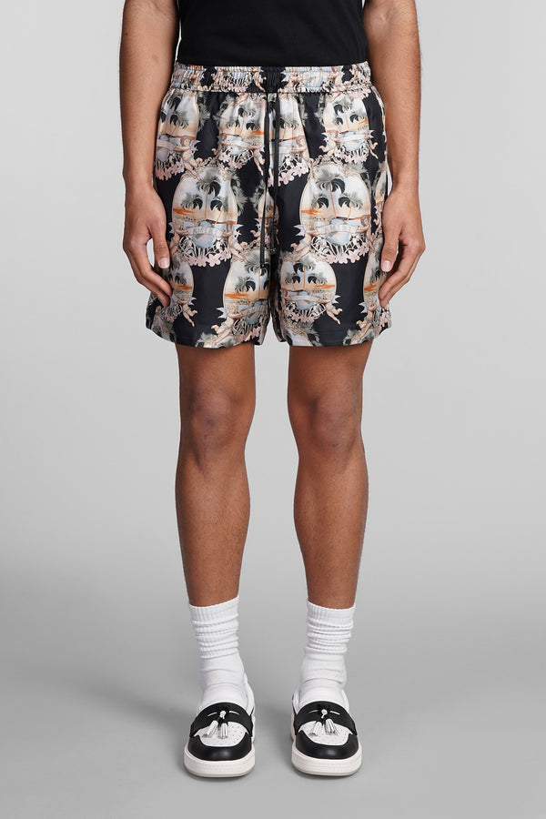 AMIRI Shorts In Multicolor Silk - Men