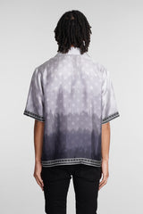 AMIRI Shirt In Grey Silk - Men