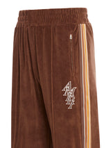 AMIRI Brown Stack Velour Track Pants - Men