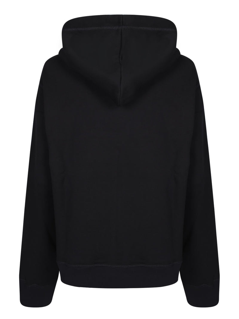 Dsquared2 Icon Blur Cool Fit Black/green Hoodie - Women