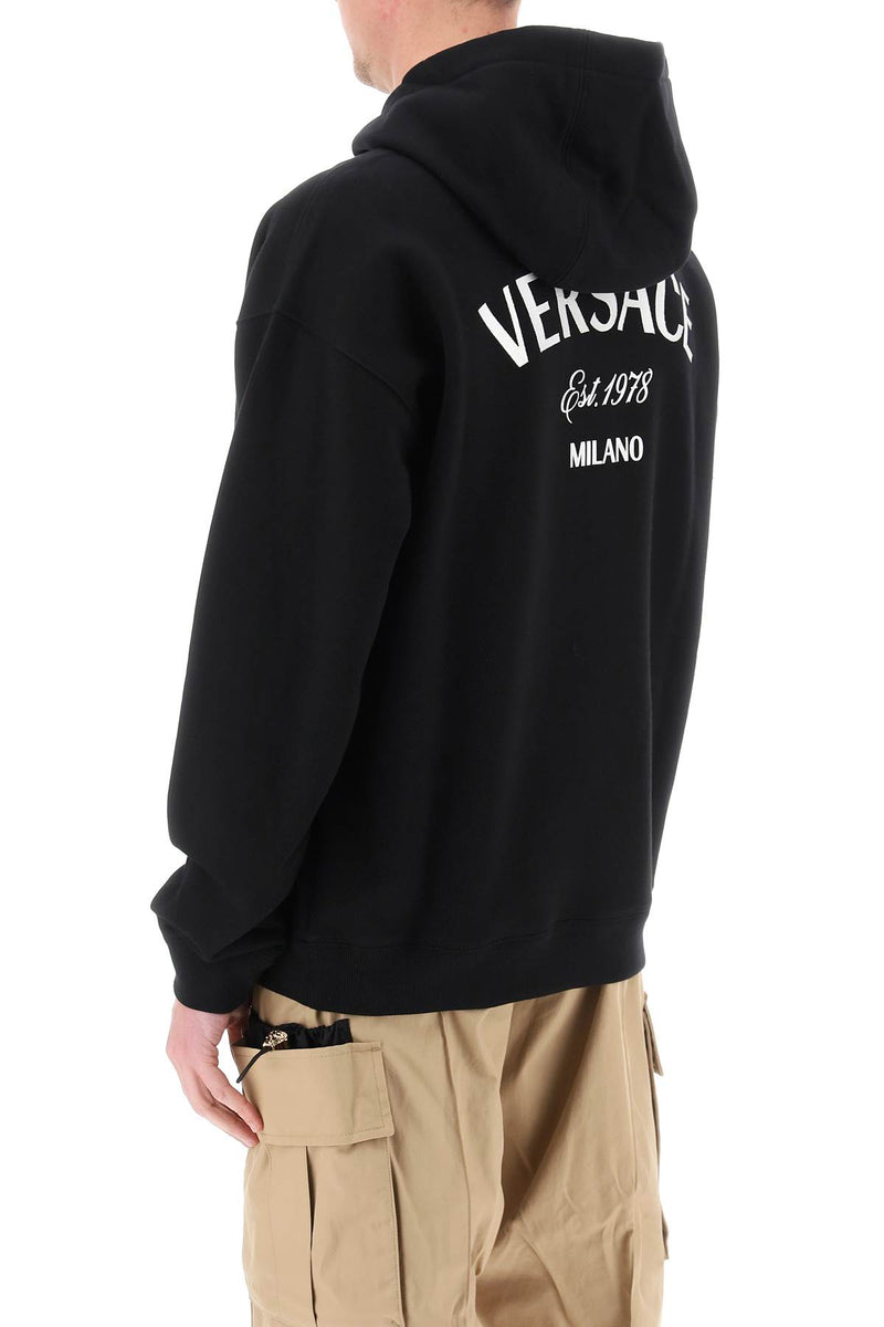 Versace Milano Stamp Hoodie - Men