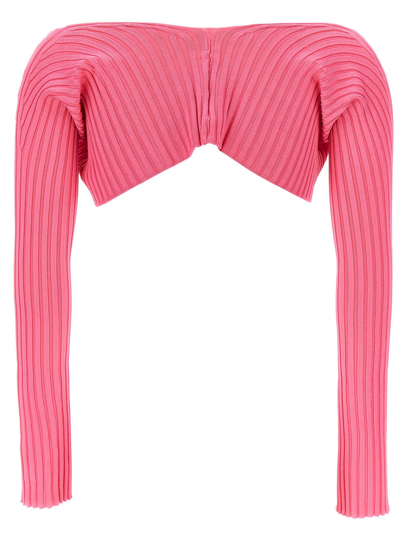 Jacquemus le Maille Pralu Cropped Cardigan - Women