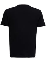 Tom Ford Black Stretch Cotton Crew Neck T-shirt - Men - Piano Luigi