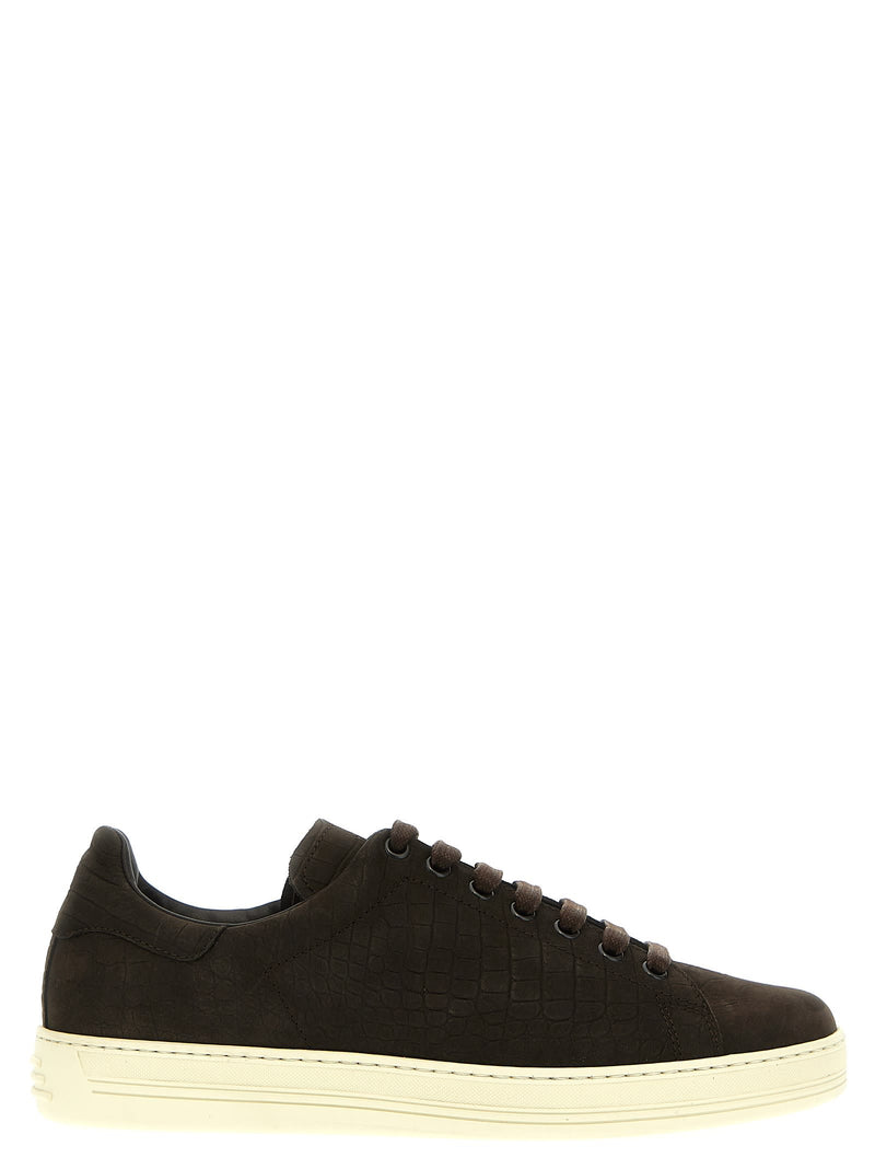 Tom Ford Coconut Nubuk Sneakers - Unisex