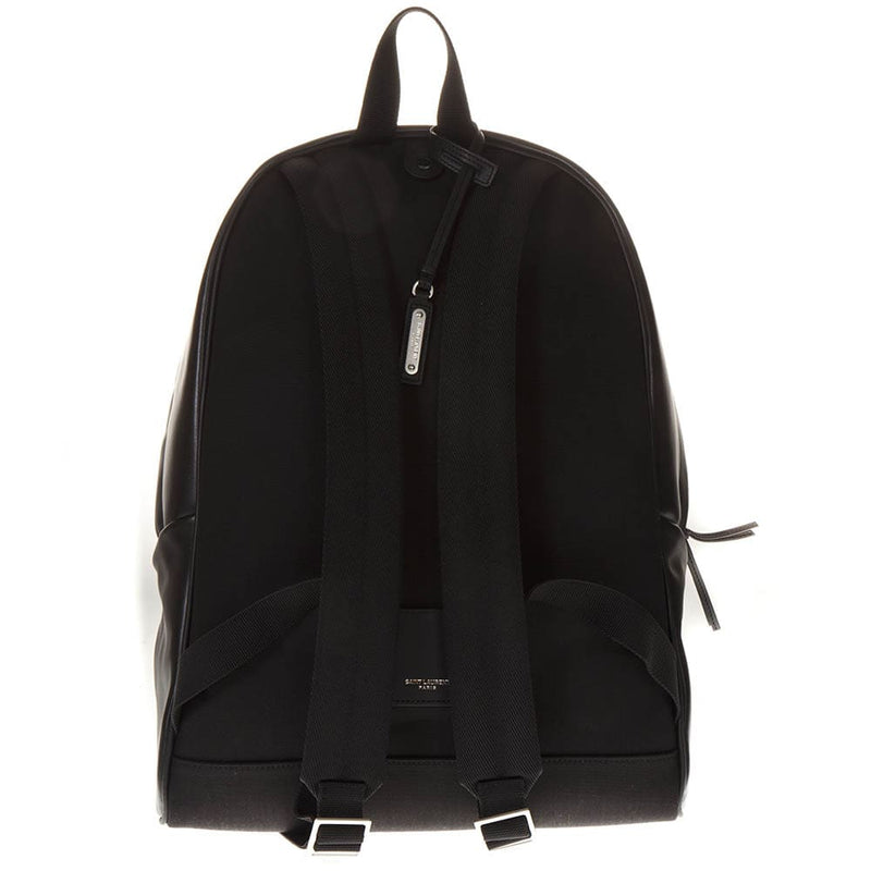 Saint Laurent City Matt Leather Backpack - Men