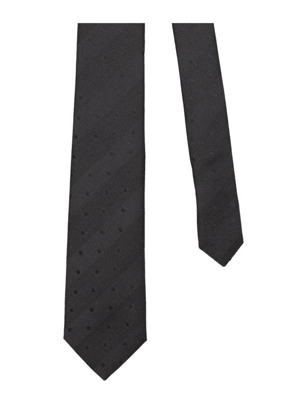 Saint Laurent Polka Dots Tie - Men