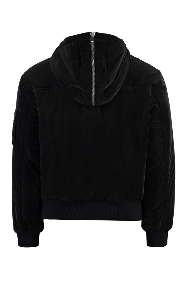 Versace Hooded Nylon Jacket - Men - Piano Luigi