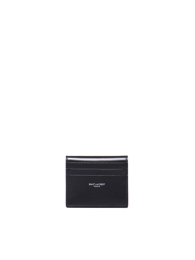 Saint Laurent Paris Reversible Card Case - Men