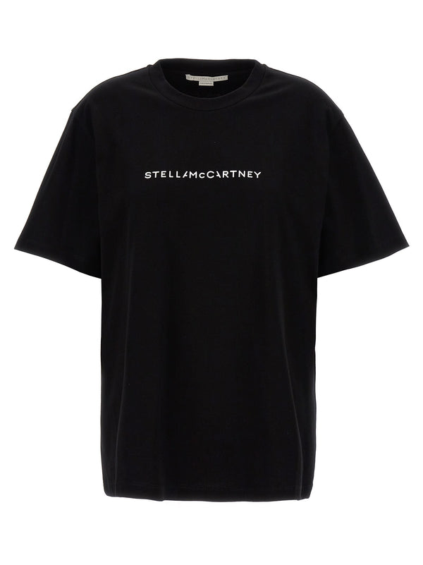Stella McCartney Organic Cotton T-shirt Logo - Women