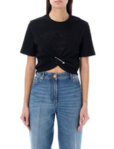 Versace Stamp Crop T-shirt - Women