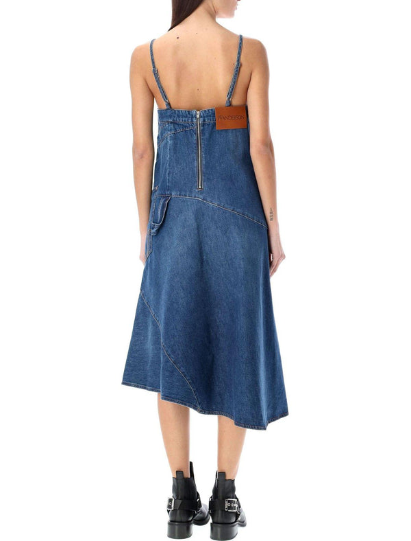 J.W. Anderson Twisted Denim Dress - Women