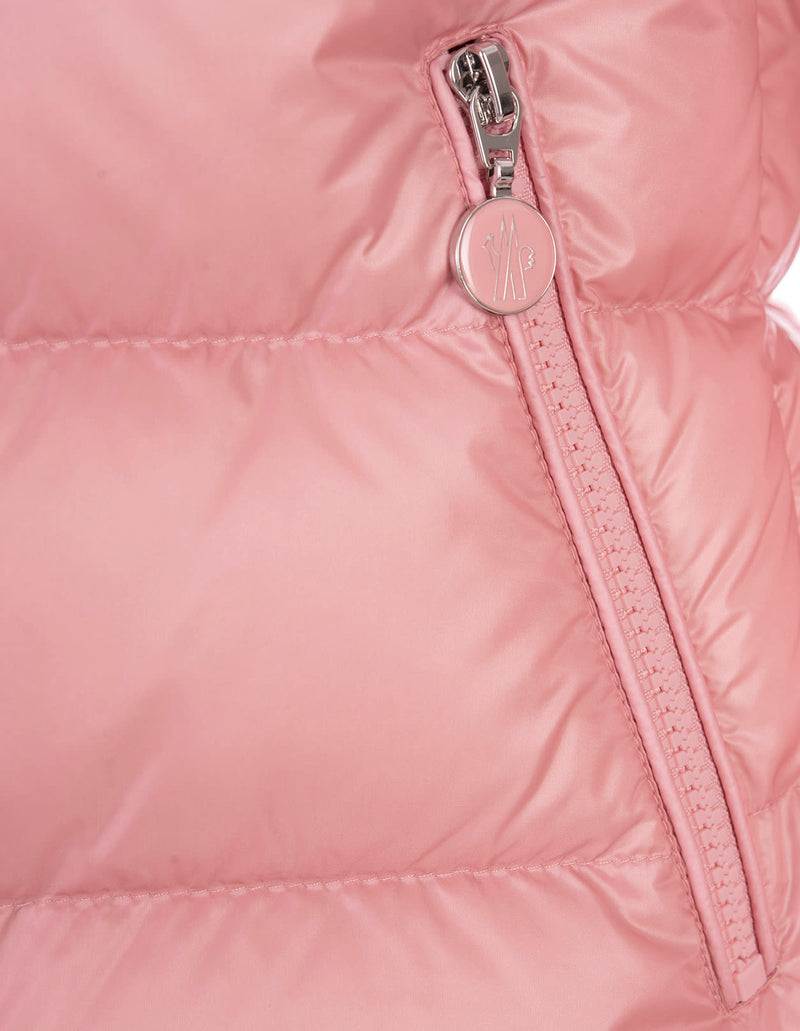 Moncler Pink Gles Down Jacket - Women