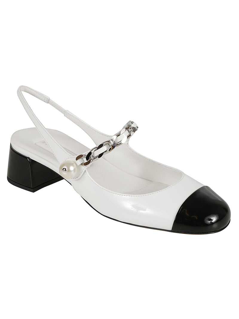 Miu Miu Ankle Backstrap Pumps - Women