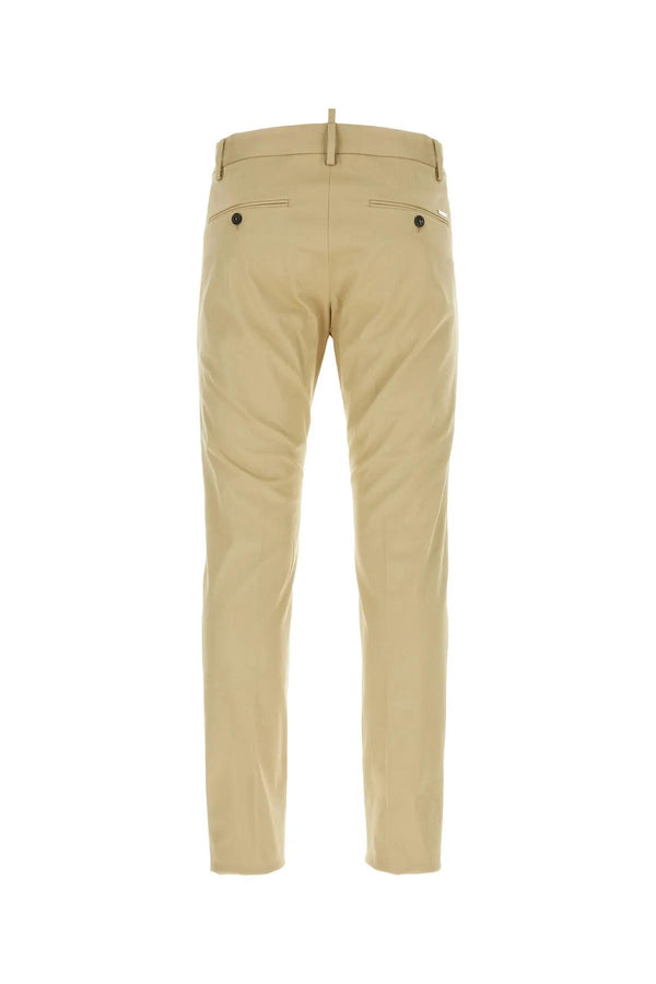 Dsquared2 Beige Stretch Cotton Cool Guy Pant - Men