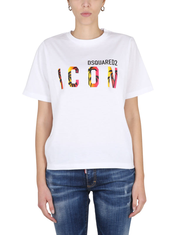 Dsquared2 Sunset Easy Icon T-shirt - Women