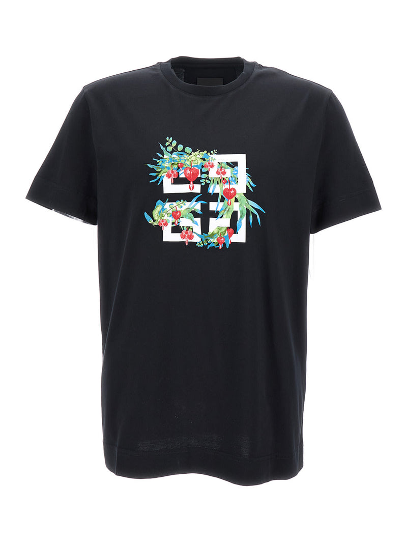 Givenchy Slim Fit T-shirt Dragon - Men