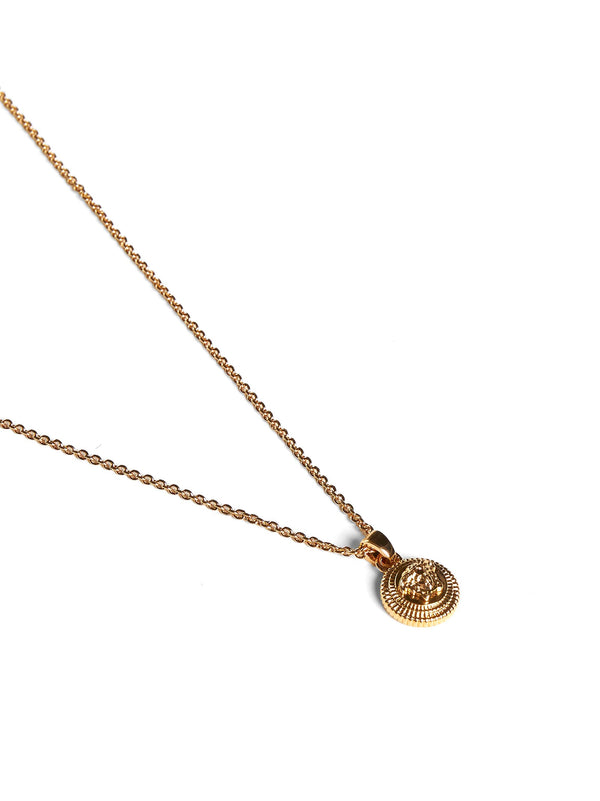 Versace Medusa Gold Brass Necklace - Women