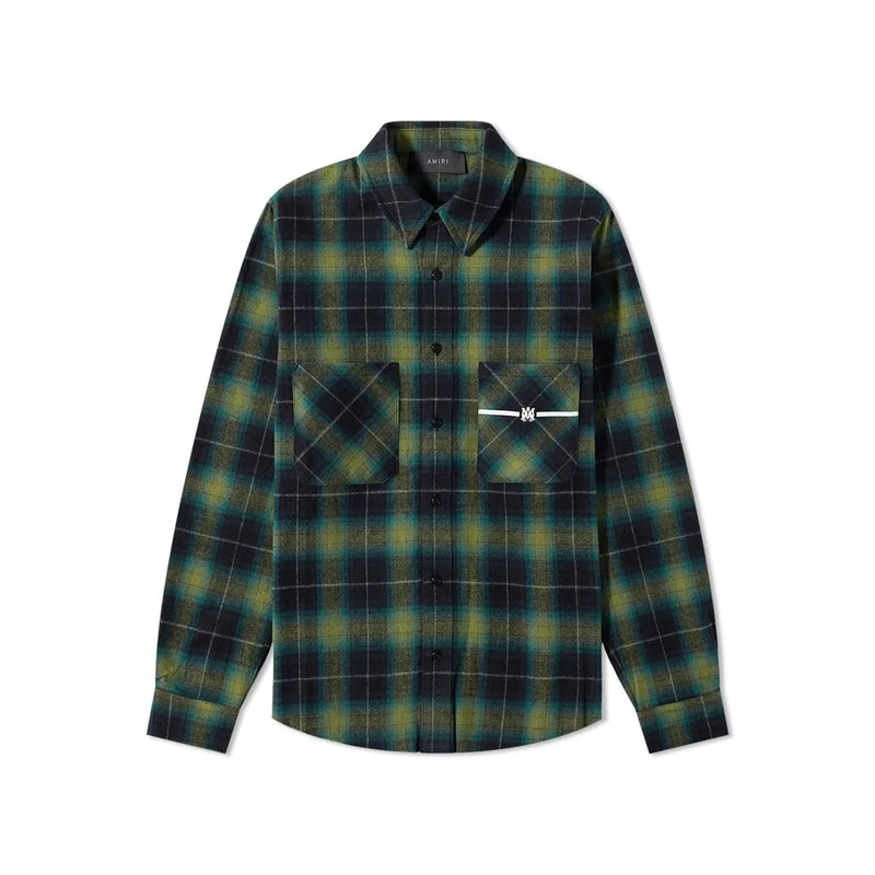 AMIRI Cotton Flannel Shirt - Men