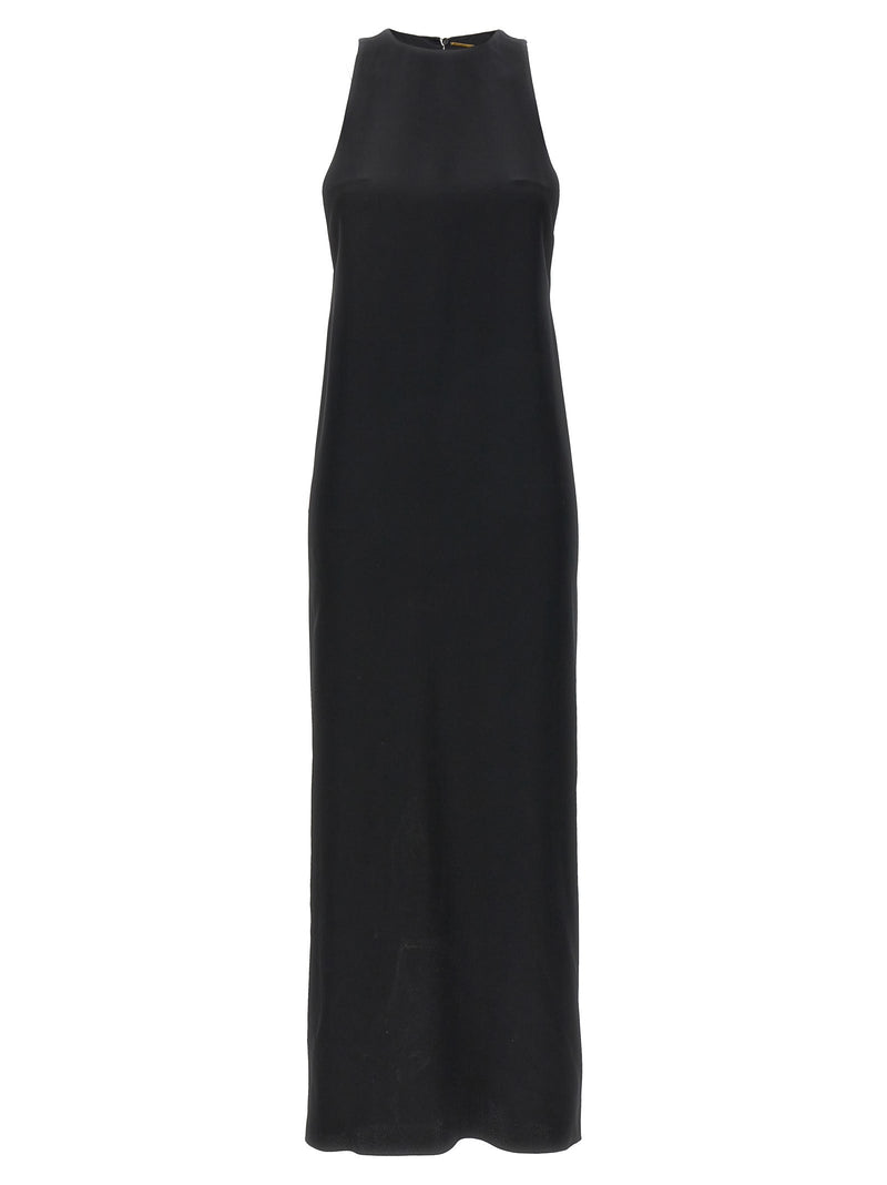 Saint Laurent Crepe Satin Maxi Dress - Women