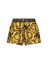 Versace Barocco Print Pijama Shorts - Women