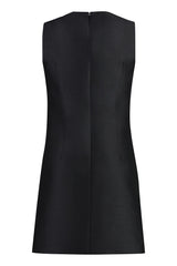 Versace Wool And Silk Mini Dress - Women