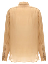 Tom Ford Pleated Plastron Shirt - Women