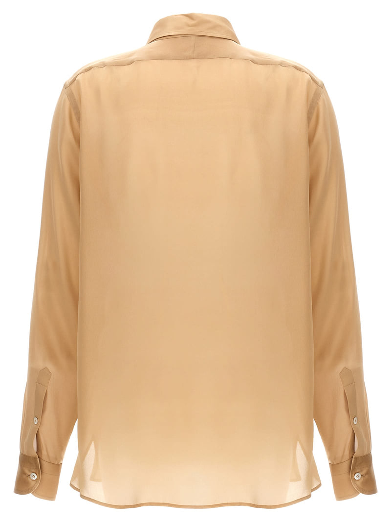 Tom Ford Pleated Plastron Shirt - Women