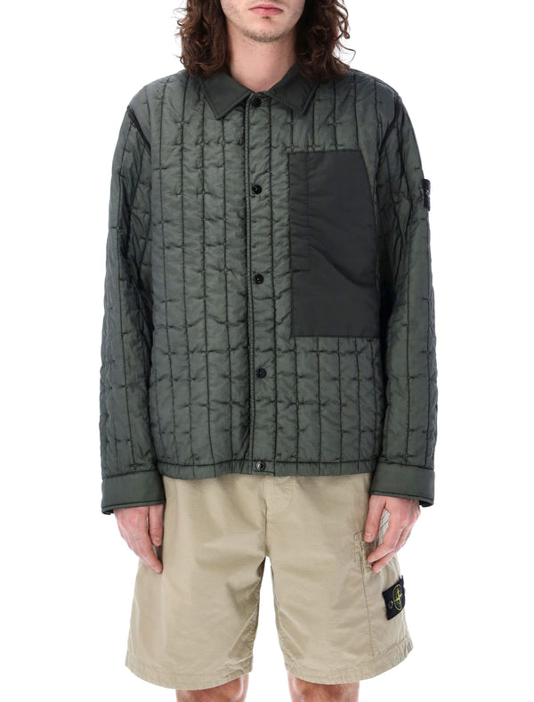 Stone Island Quilted Shirt-jacket - Men