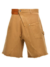 J.W. Anderson twisted Workwear Bermuda Shorts - Men