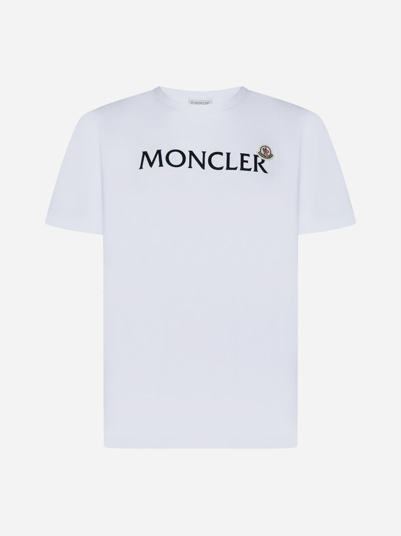 Moncler Logo Cotton T-shirt - Men