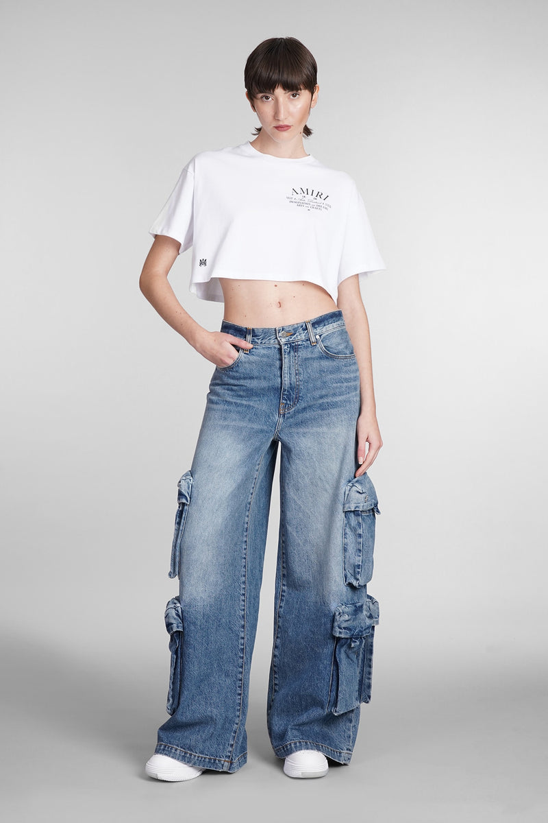 AMIRI T-shirt In White Cotton - Women