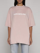 Balenciaga Logo Cotton T-shirt - Women