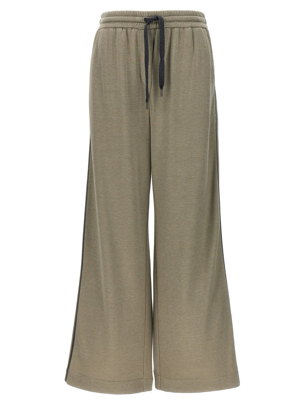 Brunello Cucinelli monile Joggers - Women