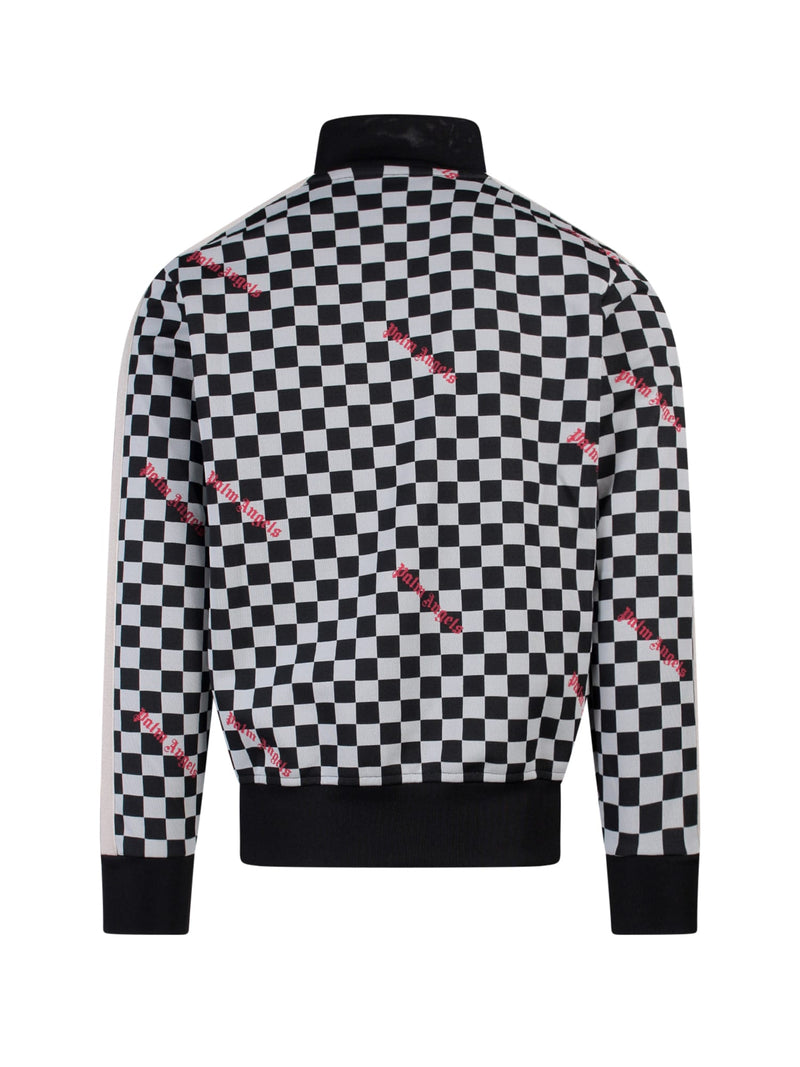 Palm Angels Jacquard Damier Classic Track Jacket - Men