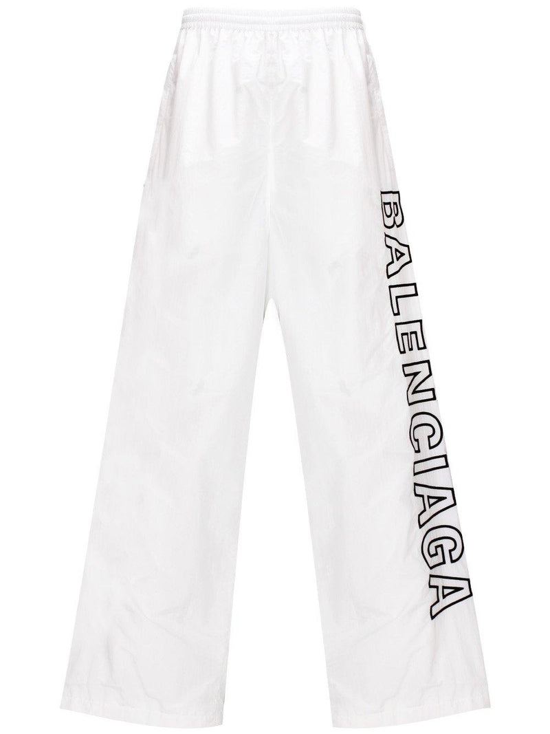 Balenciaga Logo Printed Elastic Waist Trackpants - Men