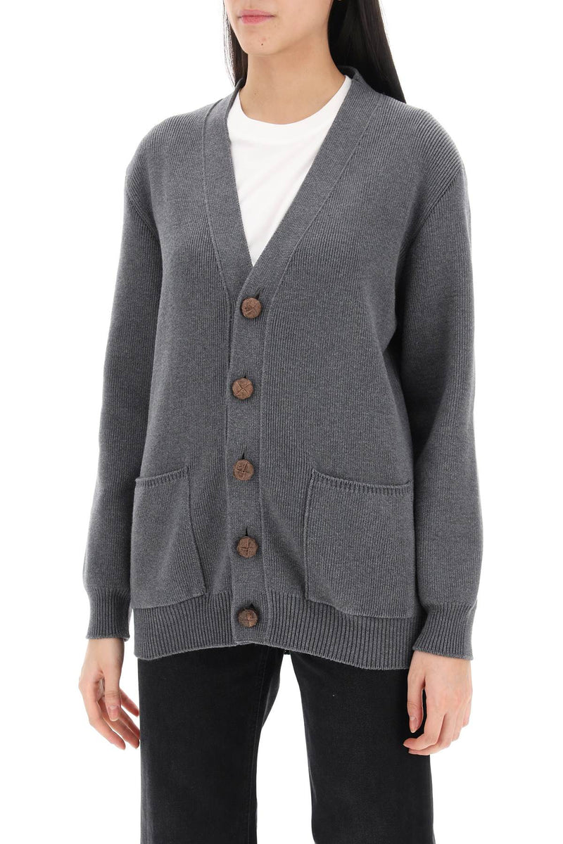 Golden Goose Darnelle Cardigan With Logo Patch - Women