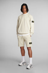 Stone Island Shorts In Green Cotton - Men